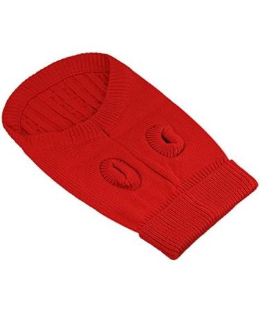Buy FakeFace Winter Dog Cardigans - Warm & Comfortable Sweaters for Small Dogs | Stylish Chihuahua Knitwear in Red Blue & Brown - Buy Online on GoSupps.com