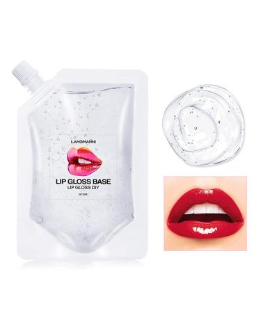 50 ml of transparent clear moisturizing DIY-lip-lick base lip balm material organic lipctis lip lip glow-lip glazing base for a bumpy lip formation
