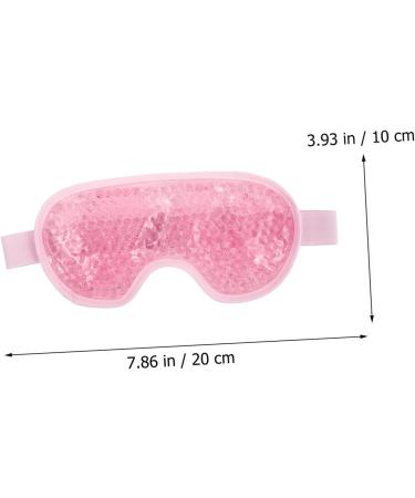 Beaupretty 1pc Cold Compress Hot Compress Eye Mask Sleeping Patch Cold Blindfold Cooling Eye Cover Compress Eye Pad Eye Hot Cold Eye Bead Sleep Hot and Cold Gel Red Red 20X10X1CM - Buy Online on GoSupps.com