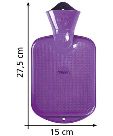 S nger Hot Water Bottle 0.8L - Premium Natural Rubber Red Child-Safe Design - Buy Online on GoSupps.com