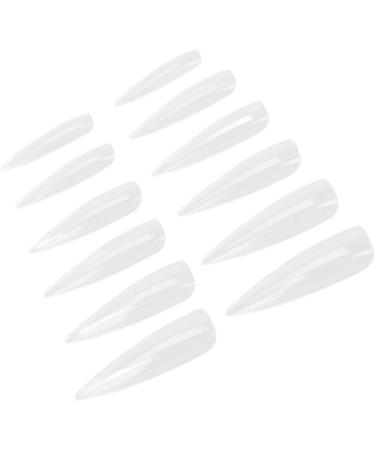 Nai Tips 360 Pieces Acrylic Nail Tips Full Cover Multiple Sizes Versatile Use for DIY Nail Art Manicure Shop (05#) - Buy Online on GoSupps.com