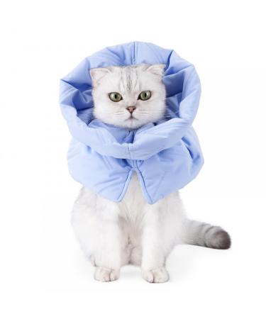 Cats recreational collar cat protective collar adjustable pet cone neck band waterproof closures neck bands postoperative protective collar leak protection for cats kitten m