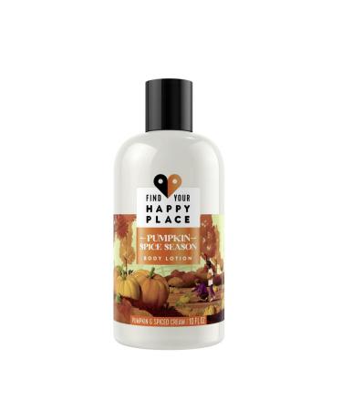 Find Your Happy Place Pumpkin Spice Season Moisturizing Body Lotion Pumpkin and Spiced Cream 10 fl. oz.