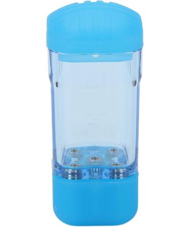 Hair Oil Applicator Bottle - 8ml Scalp Roller Comb | Transparent Clear Blue for Easy Application - Buy Online on GoSupps.com