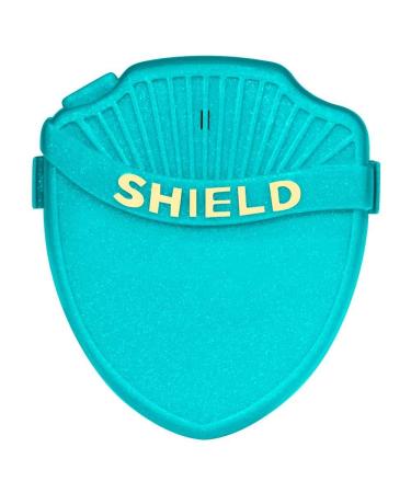 Shield Max Bedwetting Enuresis Alarm for Boys and Girls with 8 Loud Loud Tones, Light and Vibration. Full Featured Bedwetting Alarm for Deep Sleepers to Stop Nighttime Bedwetting, Teal
