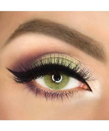 Buy Lime Colored Contact Lenses | 2-Pack without Prescription - Comfortable & Stylish for All Eye Colors - Buy Online on GoSupps.com