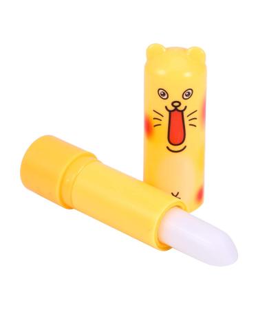 Women Men Children Nice Animal Carte Moisturizing Colorless Cosmetics Lipstick Lip Balam Pomade For Dry Torn and Torn Lips