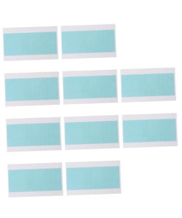 DOITOOL 10 Sheets extension belt extend Adhesive Hair Extension Tapes wig extension tape pu glue film double sided patch replace double side tape Label adhesive tape