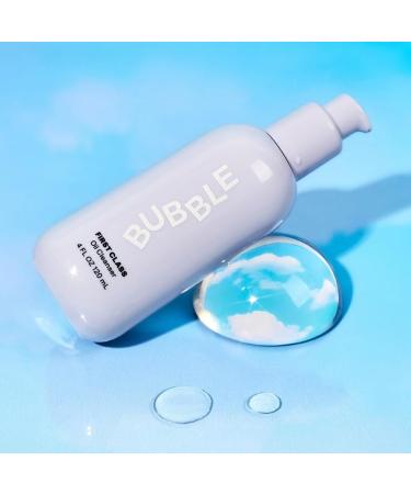 Bubble Skincare First Class Face Oil Cleanser - Facial Cleansing Oil + Makeup Remover Enriched with Rosehip Seed Oil + Sunflower Seed Oil to Nourish + Soothe Skin (4 fl oz) - Buy Online on GoSupps.com