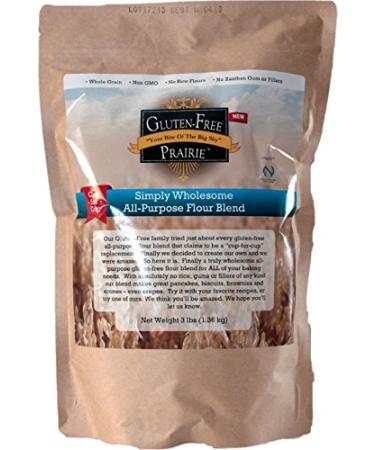 Gluten-Free Prairie Simply Wholesome All Purpose Flour Blend, Certified Gluten Free Purity Protocol, Non-GMO, 48 Ounces