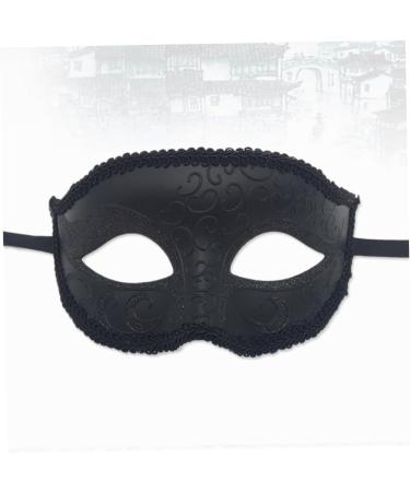 Didiseaon Party Mask Mask Unique Masquerade Wedding Costumes Costume Party Black Outfit Makeup Masquerade Ball Black Costume Masquerade Costume Eye Dreses Halloween Men and Women Make up - Buy Online on GoSupps.com