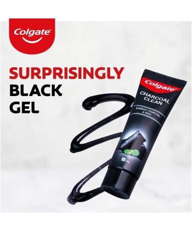 Colgate Charcoal Clean Toothpaste - Bamboo Charcoal and Mint 120g - Buy Online on GoSupps.com