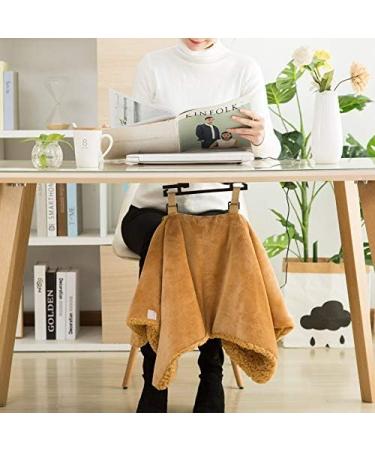 Shop Griwiuiowe Oversized Heating Pad - USB Warm Massage for Pain Relief | Bright Coffee Color - Buy Online on GoSupps.com