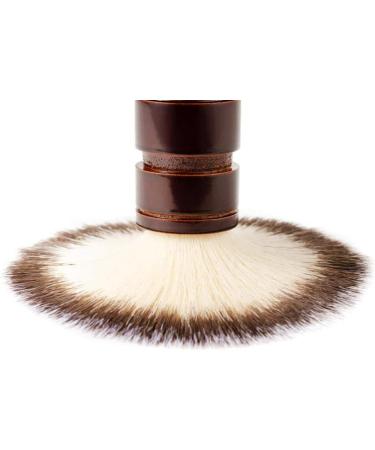 10x Soft Wood Shaving Brush for Men - Professional Nylon Hairdressing Salon Tool Set - Buy Online on GoSupps.com