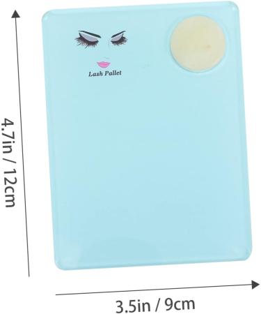FRCOLOR 4pcs Eyelash Grafting Board - Jade Lash Glue Plates & Pallets for Extensions | Premium Eyelash Extension Tools - Buy Online on GoSupps.com