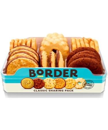  ICMinds Gifts Borders Biscuit | Biscuit Tin | Variety of 6 Buttered Flavours | Family Gift Set | (2 x 400g) | Family Treats - Buy Online on GoSupps.com