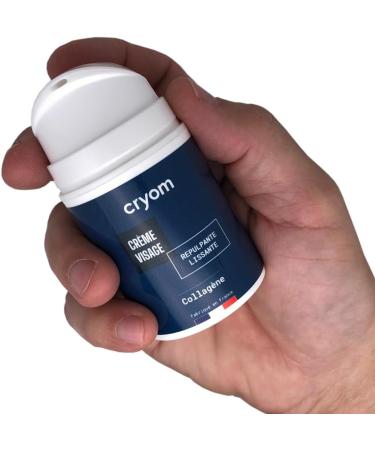 CRYOM - Collagen BOOSTER facial routine: serum (30 ml pump bottle) + face cream (50 ml Airless bottle) - Buy Online on GoSupps.com