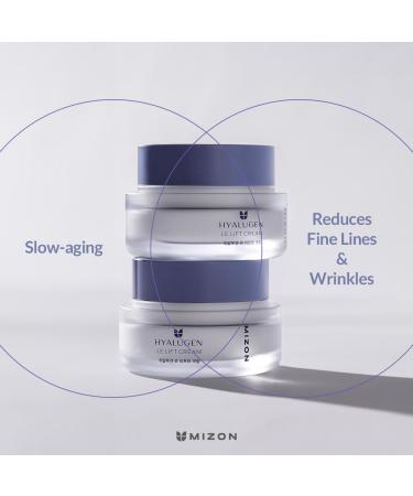 MIZON Bundle Hyalugen Le Lift Cream + Hyalugen Serum Korean Skin care line with Collagen and Hyaluronic Acid for skin boosting and deep hydration - Buy Online on GoSupps.com