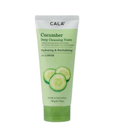 Cala Cucumber deep cleansing foam 4.1 fluid ounce  4.0999999999999996 Fl Ounce