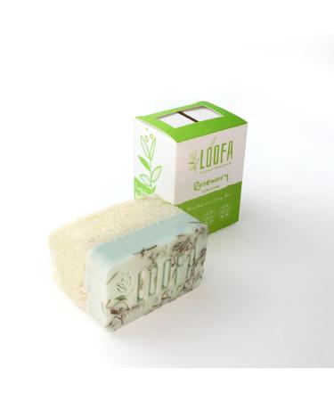 Natural Handmade Loofah & Soap (Rosemary)