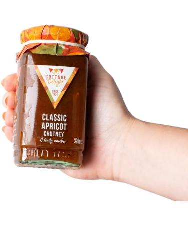 Cottage Delight - Classic Apricot Chutney - 320g Brown - Buy Online on GoSupps.com