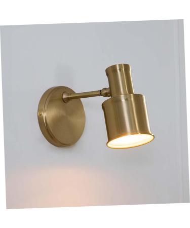 Hemobllo Bedroom Wall Sconce Brass Wall Sconces Brass Sconce Plug in Wall Sconces Wall Lamp European Style Wall Light - Buy Online on GoSupps.com