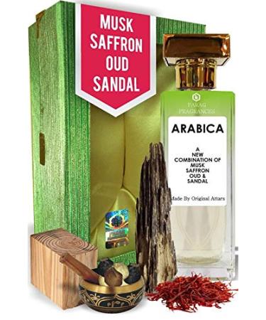 Parag Fragrances Arabica 60ml Perfume (Combination of Musk Sandal Oud & Saffron) Best Fragrance By Parag Fragrances Long Lasting Perfume For Men