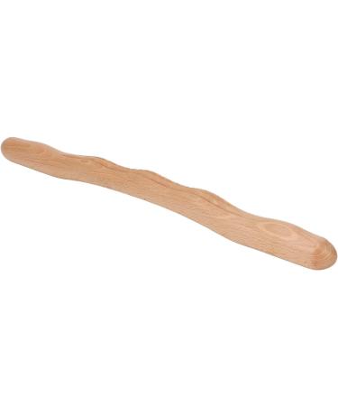 Body Lymph Massage Tab - 16.1 Relaxing Manual Cellulite Scooter Stick for Back Stomach & Shoulder - Wood Massage Device for Body Wellness - Buy Online on GoSupps.com