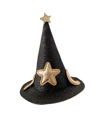 xbiez Halloween Lace Ribbon Headdress Hair Clip Glitter Cartoon Pumpkin Strong Hold Catch Hair Clip Hair Styling Tool 16