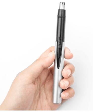 URBANER Battery Powered Rotary Ear and Nose Hair Trimmer Cordless Pen-Shaped Electric Shaver Professional Portable Ear Nose Hair Clipper Safe Blade MB-051 - Buy Online on GoSupps.com