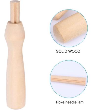 COHEALI Needle Felting Tools Kit - 10Pcs Wooden Handle Craft Wool Felt Stitch Punch Tool for Beginners - Buy Online on GoSupps.com