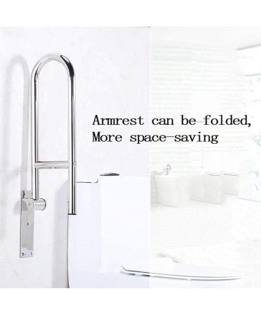 Grab Rail Home Bathroom Safety Handicap Grab Bar Foldable Grab Bars for Bathroom Safety Rail for Bathtubs and Showers Non-Slip Wal - Buy Online on GoSupps.com