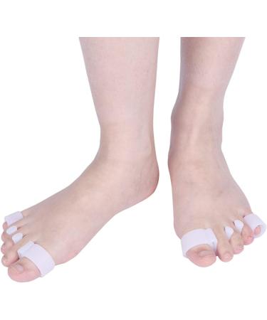 Tougod Silicone Heel Protection & Toe Cuffs for Fasciitis Relief - 3 Pairs Gel Cushions for Men & Women - Buy Online on GoSupps.com