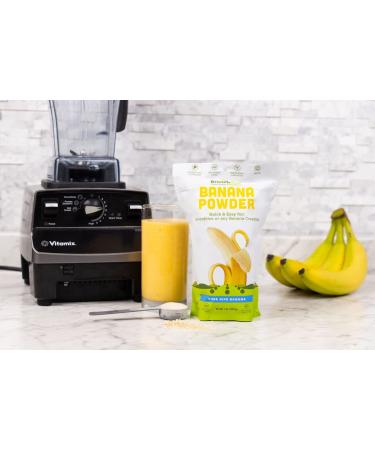 BranchOut Vegan Banana Powder Mix - 100% Pure Smoothie Blend | Rich in Fiber & Potassium | No Added Sugar | Ideal for Baking | 7 oz Pack - Buy Online on GoSupps.com
