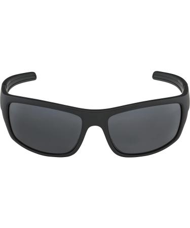 ALPINA TESTIDO - Mirrored Shatterproof Sports & Cycling Glasses for Adults | 100% UV Protection | All Black - Buy Online on GoSupps.com