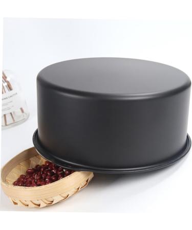 Zerodeko Griddle Airfryer Oven Baking Basket Kitchen Supplies Air Fryer Oven Frying Pot Frying Pan Tool Fried 17.2*15CM Black - Buy Online on GoSupps.com