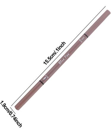 Ultra Fine Brow Defining | Double Headed Makeup Brow Makeup Pens for Eye Makeup Waterproof & Smudge-Proof Eyebrow for Soft Textured Natural Daily Look Kagrote Dark Brown - Buy Online on GoSupps.com