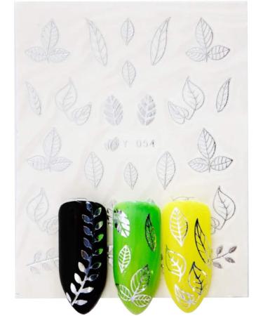 Fodattm 30 Sheet Silver and Gold 3D Design DIY Nail Decoration Tools Water Transfer Decals Slider Tip Nail Art Stickers Stencil Decals Stamping - Buy Online on GoSupps.com