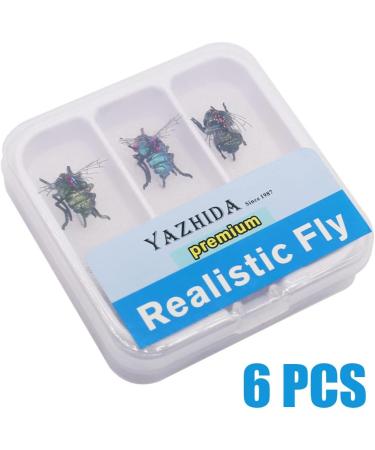 YZD Realistic Fly Fishing Lure Kit for Trout - Hand-Tied Nymph, Dry, Wet Flies for Freshwater & Saltwater Fishing - Buy Online on GoSupps.com