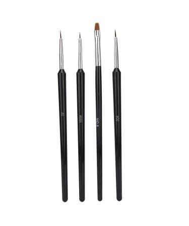 Nail Art Palette Kit - 4PCS Brush Pen for Easy Drawing | Exquisite Craftsmanship for Home and Beauty Salons - International Shipping Available - Buy Online on GoSupps.com