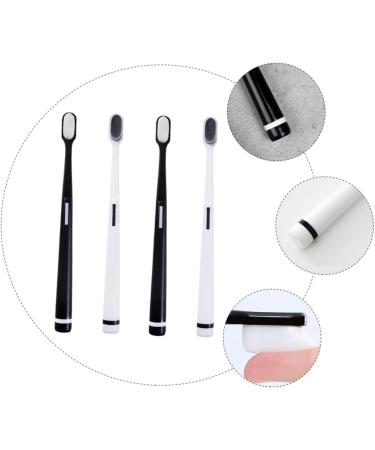Hapinary 4-Piece Wangan Hair Toothbrush Set | Extra Soft Cleaning Brushes for Gums | Portable Toothbrush Jewelry Cleaner - Buy Online on GoSupps.com