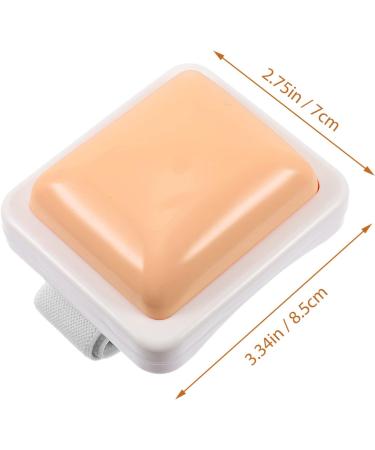 Silicone Injection Pad for Nurse Medical Training - Practice Intramuscular Injection Trainer - Buy Online on GoSupps.com