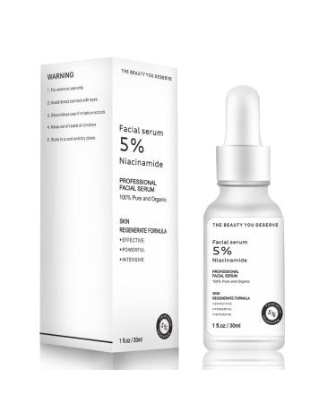 yuyte 30ml Pure 5% Niacinamide & Hyaluronic Acid Face Serum Whitening Moisturizing Firming