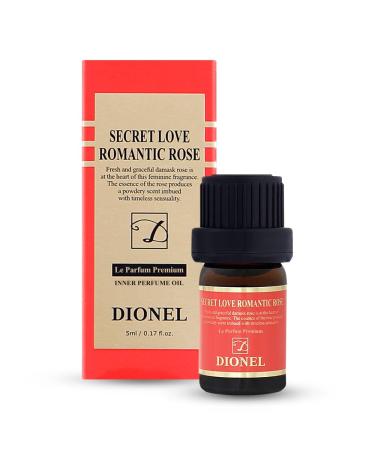 Dionel Secret Love Romantic Rose inner perfume fragrance oil for underwear women Long-lasting feminine Fragrance with rich and rose Scent 5ml 0.17fl.oz Romantic rose 0.17 Fl Oz (Pack of 1)