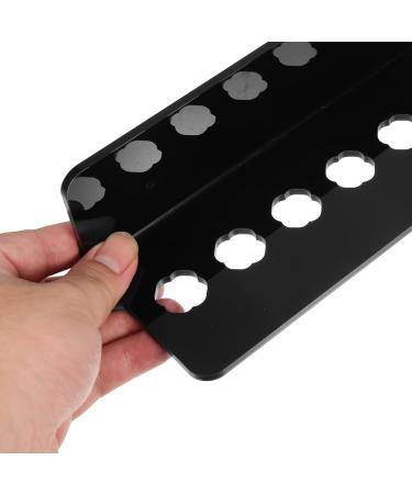 Premium Wall-Mounted Hairdresser Scissor Holder - Acrylic Hair Organizer (19x7.7cm) for Salon Storage - Dressoos - Buy Online on GoSupps.com