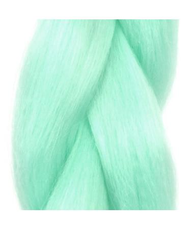 Mybraids Premium 2m Long Braid Hair - Ideal for Rasta Braids Dreads Crochet Box Braids & Cornrows - 25-Away MINT Kunsthaar Extensions - Buy Online on GoSupps.com