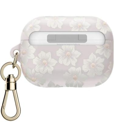 Kate Spade New York Airpods Pro Case - Hollyhock Floral Clear with Gold Logo | Premium Hardware | KSAP-002-HHCCS - Buy Online on GoSupps.com