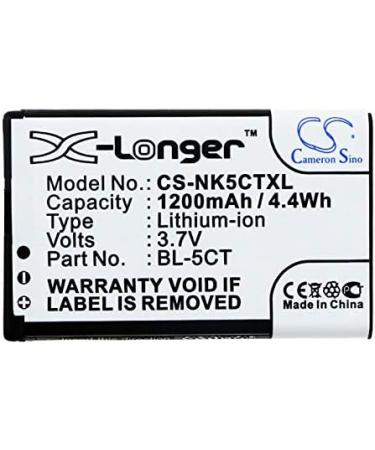 JRINK BL-5CT Battery Replacement - Compatible with Illuvial 6700 6730 C3-01 C5 C6 | International Shipping Available - Buy Online on GoSupps.com