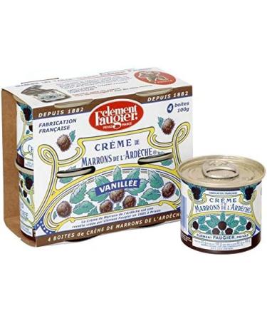 FAUGIER - Vanilla Brown Cream 400 g - Pack of 3 - Buy Online on GoSupps.com