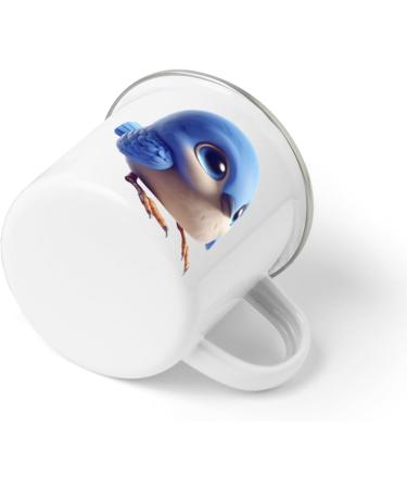 Kids Adventure Mug White Enamel Oisillon - 354 ml Perfect for Hot and Cold Drinks Robust and Fun - Buy Online on GoSupps.com